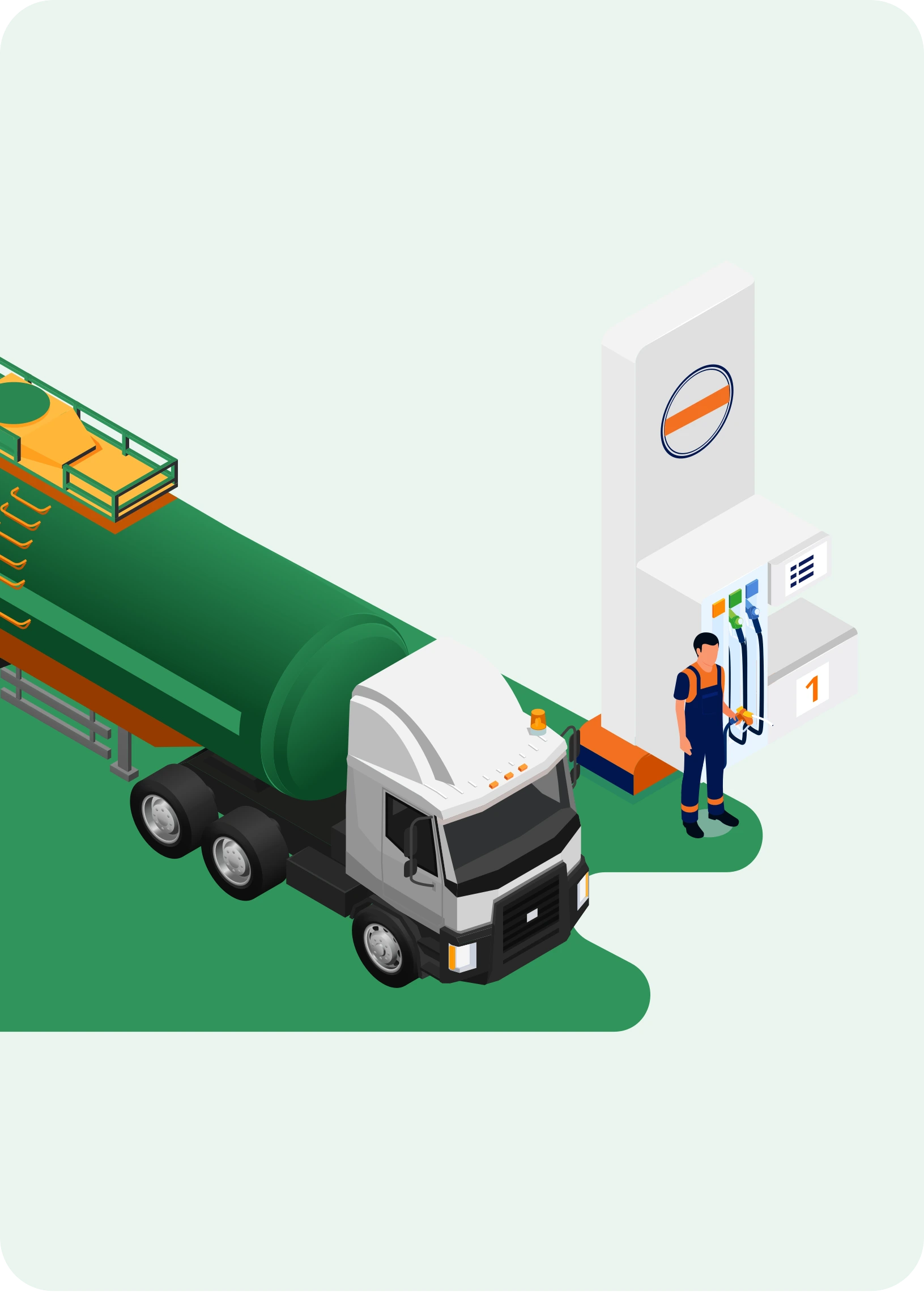 Oil and gas fleet management for fuel transportation and logistics operations