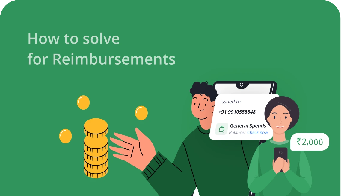 Digital corporate reimbursement process for employee expense claims and payouts